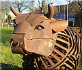 "Bull" by Stephen Portchmouth, Westgate Parks,  Canterbury