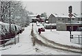 Roxburgh Drive in the snow