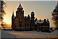 NC8500 : Snow at Dunrobin Castle, Sutherland by Andrew Tryon