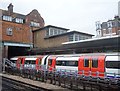 TQ2584 : Jubilee Line train, West Hampstead Underground Station by N Chadwick