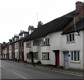 ST1600 : Thatched roof cottages, 39 and 41 New Street, Honiton by Jaggery