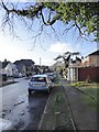 Langley Vale: Rosebery Road after rain