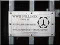 SU0061 : World War II pillbox [4] by Michael Dibb