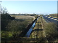 Drain beside the M62 Motorway, Newland