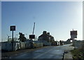 Level crossing at Eastrington Railway Station