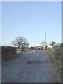 Track leading to stables at Hurstfields