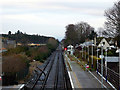 Looking west from Nairn Station