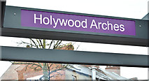 J3674 : Holywood Arches EWAY halt, Belfast - January 2018(3) by Albert Bridge