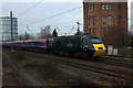 Train to Paddington approaching Southall