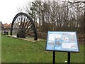 Pit wheel memorial, Lynemouth