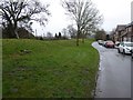 Town walls beside Bells Orchard Lane