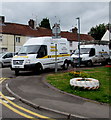 New use for an old tyre on a Chepstow corner