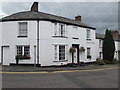 White houses on a Chepstow corner