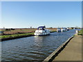 TG4015 : Cruisers on Thurne Staithe by Adrian S Pye