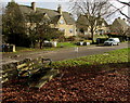 Orchard Row houses and bench, Fulbrook, West Oxfordshire