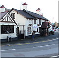 Photographer in High Street, Caergwrle, Flintshire