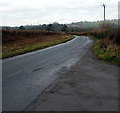 Bend in Graig Road, Lisvane, Cardiff