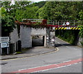 Underpass and bridge, Cross Inn Road, Cross Inn