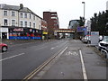 Brighton Road and railway bridge, Redhill