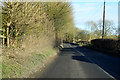 A345 nearing Enford from the south