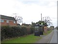 Bus shelter in Stoborough Green