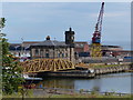 Gladstone Swingbridge at Sunderland Docks