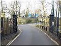 Entrance gates to  Eastcote House Gardens