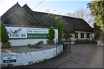 SS9307 : Bickleigh : The Trout Inn by Lewis Clarke