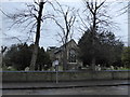 St Mary, Merton: as seen from Church Road