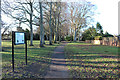 Path in Corsehill Park