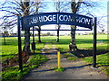 Entrance to Uxbridge Common
