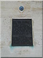 TG2308 : Edith Cavell plaque above her grave by Adrian S Pye