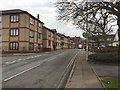 TM0558 : South on Milton Road South, Stowmarket by Robin Stott