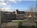 Newcastle-under-Lyme telephone exchange from Morston House