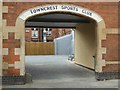 Entrance to the former Towncrest Sports Club