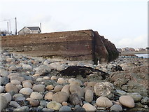 J3730 : The outer walls of Newcastle's Rock Pool by Eric Jones