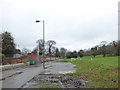 Looking eastwards along Church Path