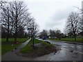 Looking southwards along Church Road