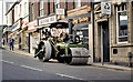 SD7807 : Fred Dibnah's Steam Roller on Blackburn Street by David Dixon