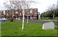 The entrance to the Dunwellan Park Estate, Newcastle