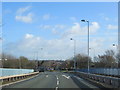 A4041 Newton Road Crossing the M5 Motorway