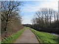 SP0392 : Track Alongside River Tame and Around Forge Mill Lake by Roy Hughes
