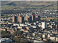 Clydebank towerblocks from the air