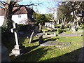 St Dunstan, Cheam: gravestones