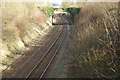 Railway east of Dorking West Station