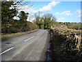 The B4102 Fillongley Road near Wood End Farm