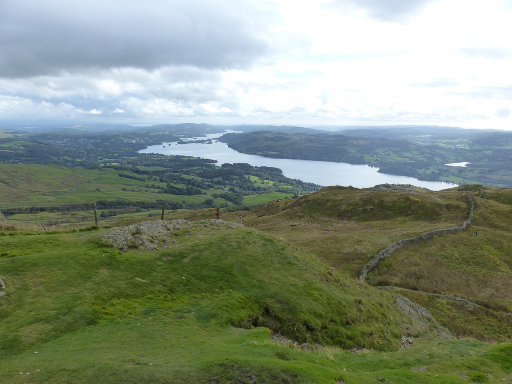 View of Windermere from Wansfell Pike © Anthony Foster :: Geograph ...