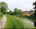 West Bridgford: the Grantham Canal behind Rutland Road