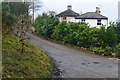 Last house on the road in Luccombe Village