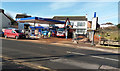 ST0106 : Cullompton: Gulf filling station, Exeter Road by Martin Bodman